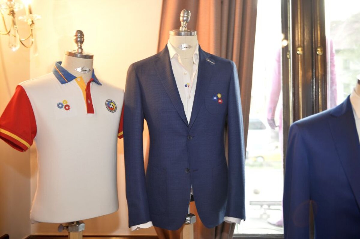 FOTO Botezatu a prezentat costumele pe care jucătorii naționalei le vor purta la EURO » Vor putea să le cumpere și suporterii!