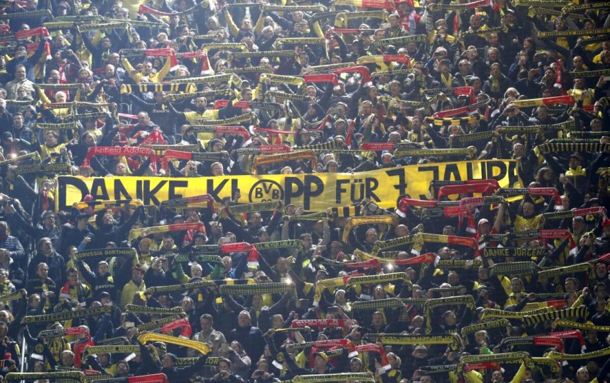 VIDEO+FOTO Momente emoționante la revenirea lui Klopp la Dortmund » Cum a fost primit de suporterii Borussiei