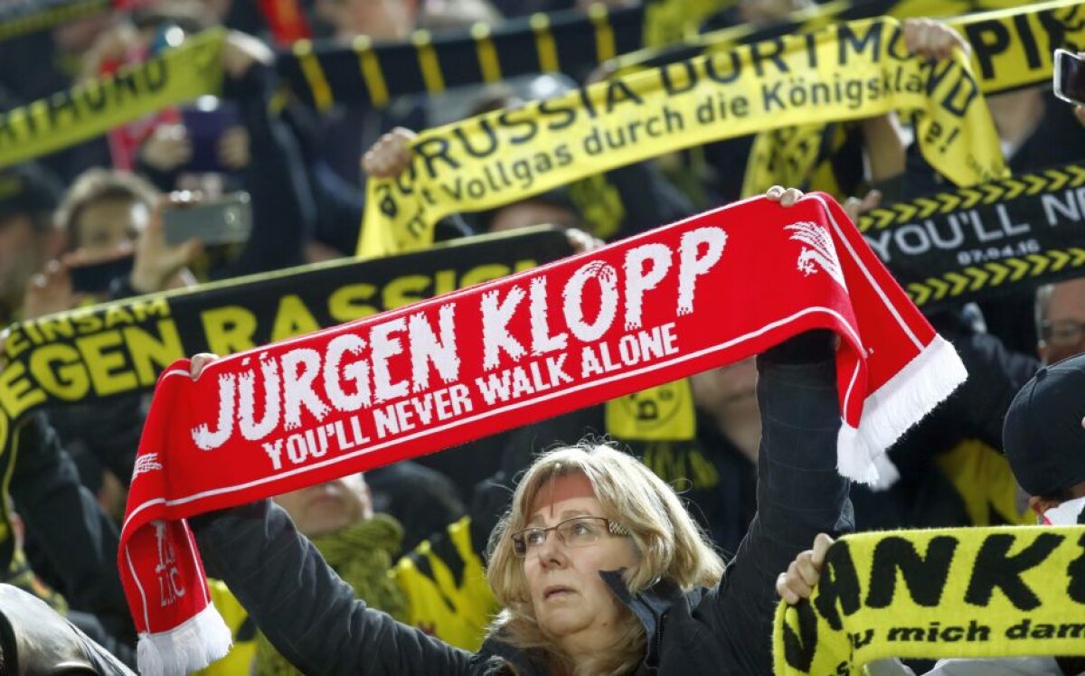 VIDEO+FOTO Momente emoționante la revenirea lui Klopp la Dortmund » Cum a fost primit de suporterii Borussiei