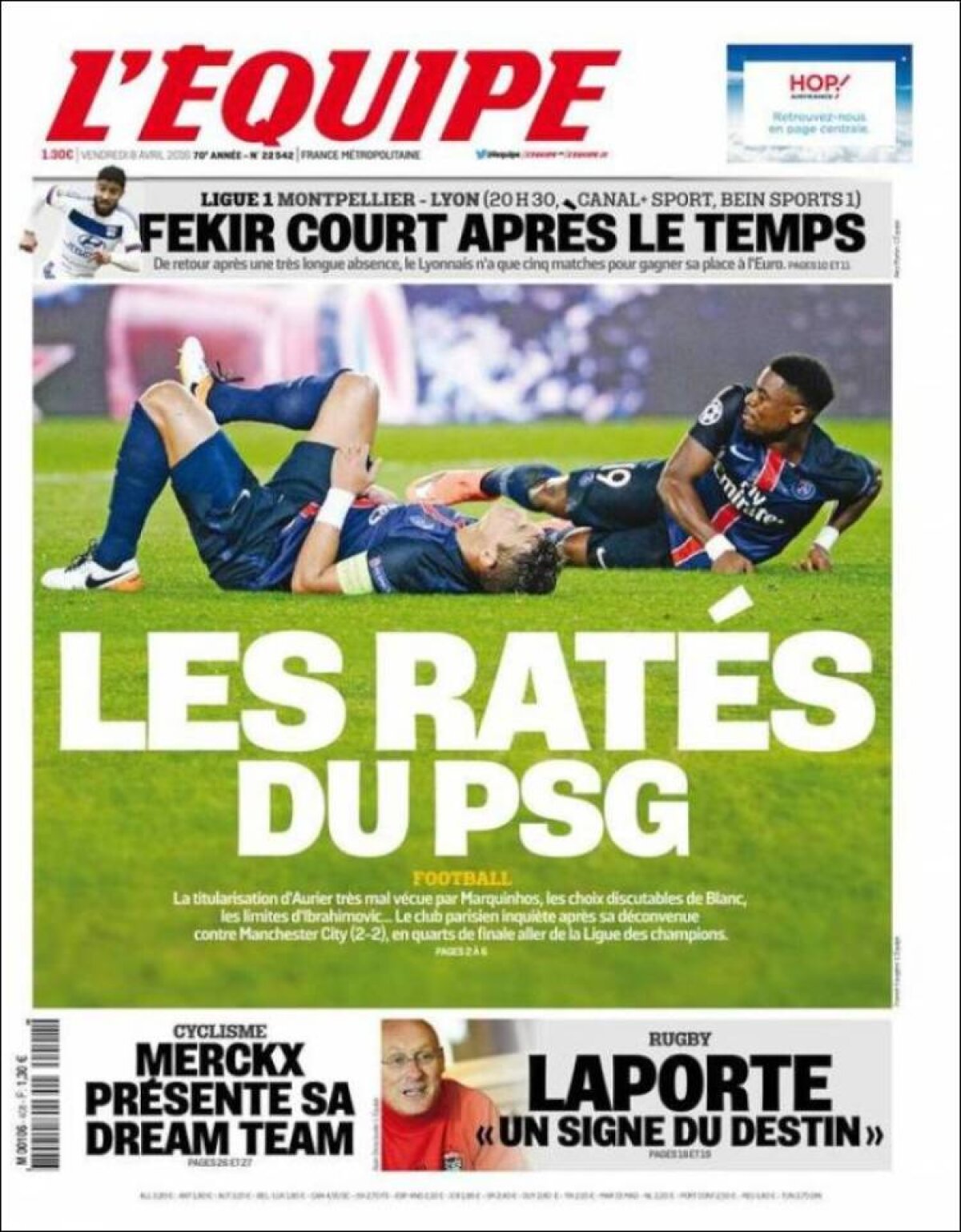 Ce scriu azi ziarele de sport din lume (8 aprilie 2016)