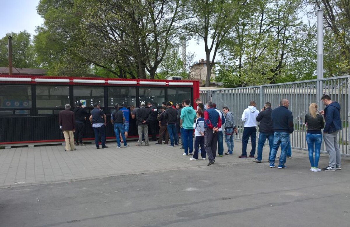 UPDATE FOTO Se umple Naţional Arena la derby? Imagini de la stadion + Programul caselor de bilete