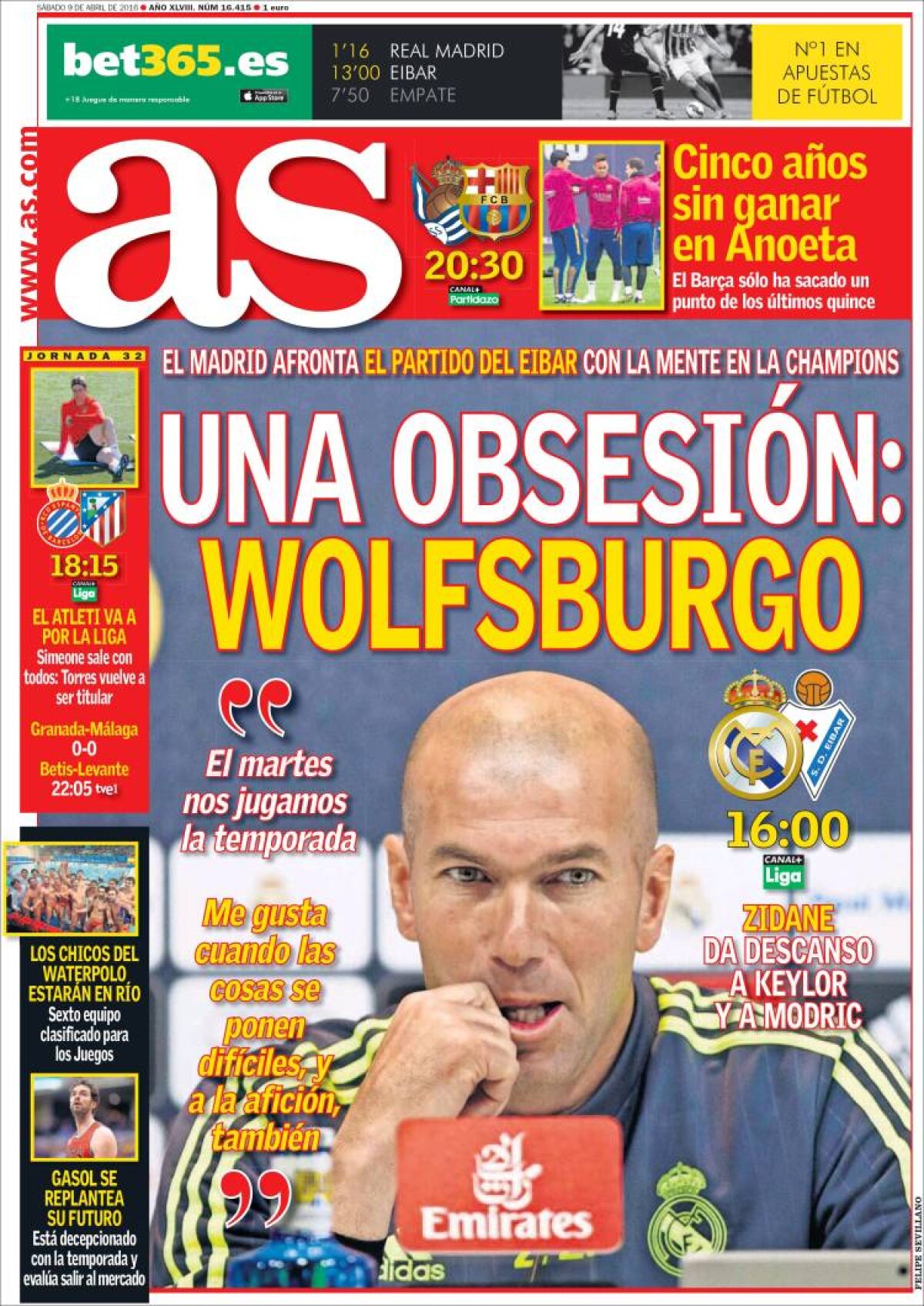 Ce scriu azi ziarele de sport din lume (9 aprilie 2016)