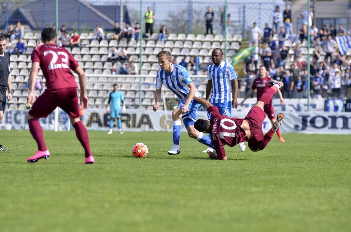 VIDEO CSU Craiova - CFR Cluj 1-1 » Fotbal doar în primele și ultimele minute