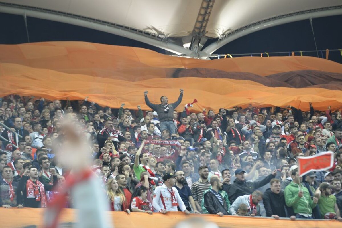 VIDEO+GALERIE FOTO Coregrafia de Derby a lui Dinamo » 12 oameni de fotbal în colimator