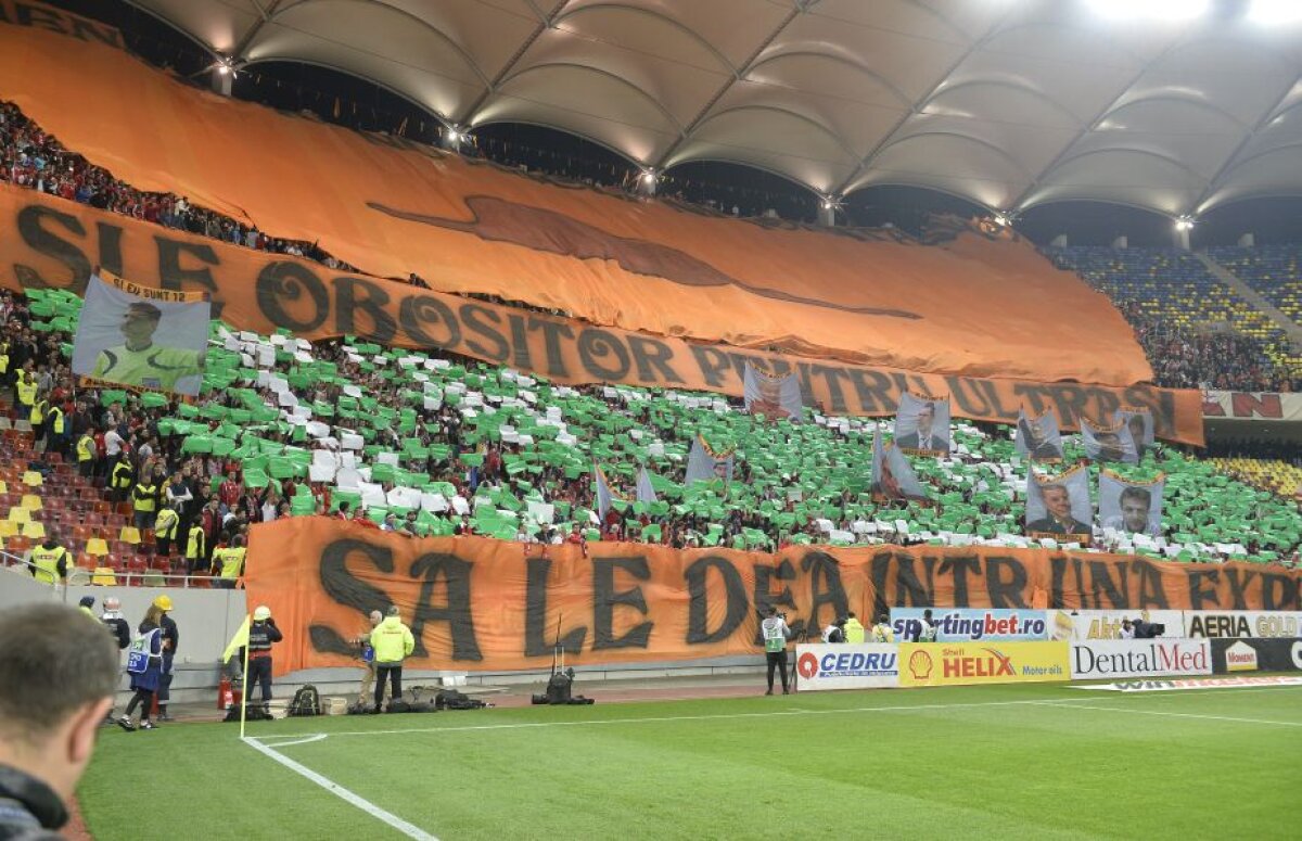 VIDEO+GALERIE FOTO Coregrafia de Derby a lui Dinamo » 12 oameni de fotbal în colimator