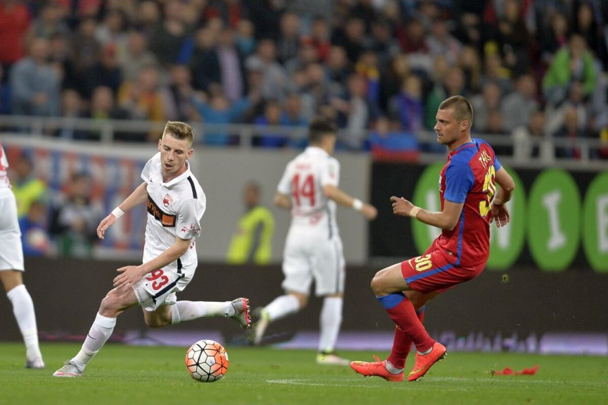 FOTO + VIDEO Finala campionatului la Giurgiu! Steaua şi Dinamo remizează pentru a treia oară în 2016, 1-1. Astra, 3 puncte avans