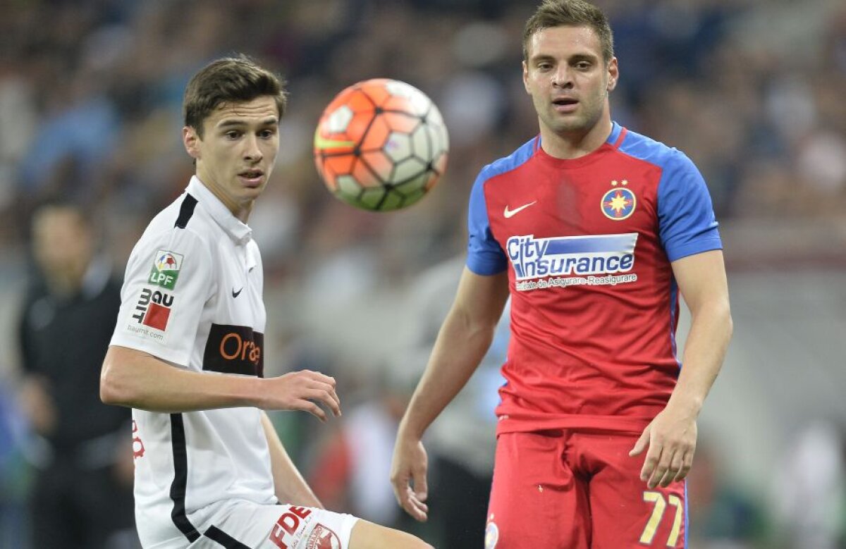 FOTO + VIDEO Finala campionatului la Giurgiu! Steaua şi Dinamo remizează pentru a treia oară în 2016, 1-1. Astra, 3 puncte avans