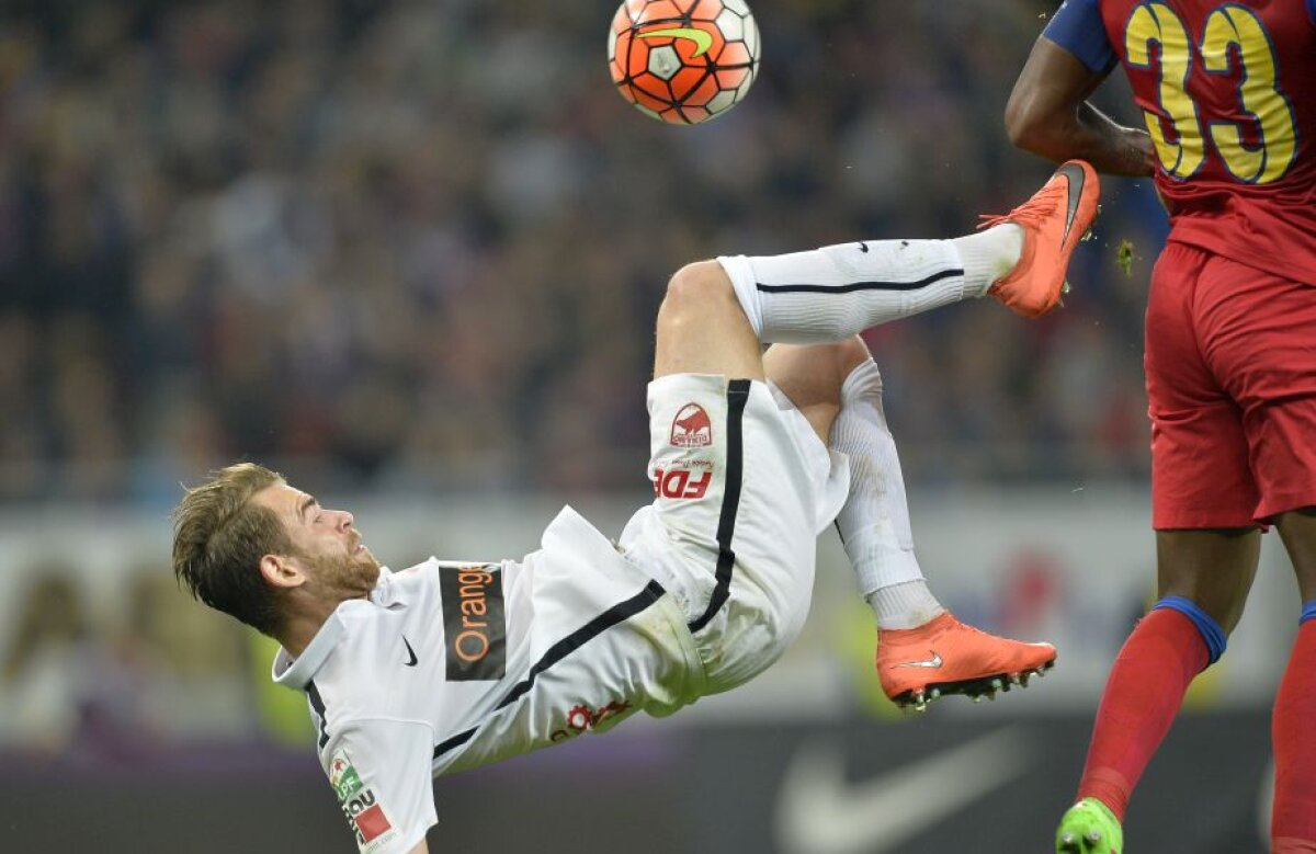 FOTO + VIDEO Finala campionatului la Giurgiu! Steaua şi Dinamo remizează pentru a treia oară în 2016, 1-1. Astra, 3 puncte avans