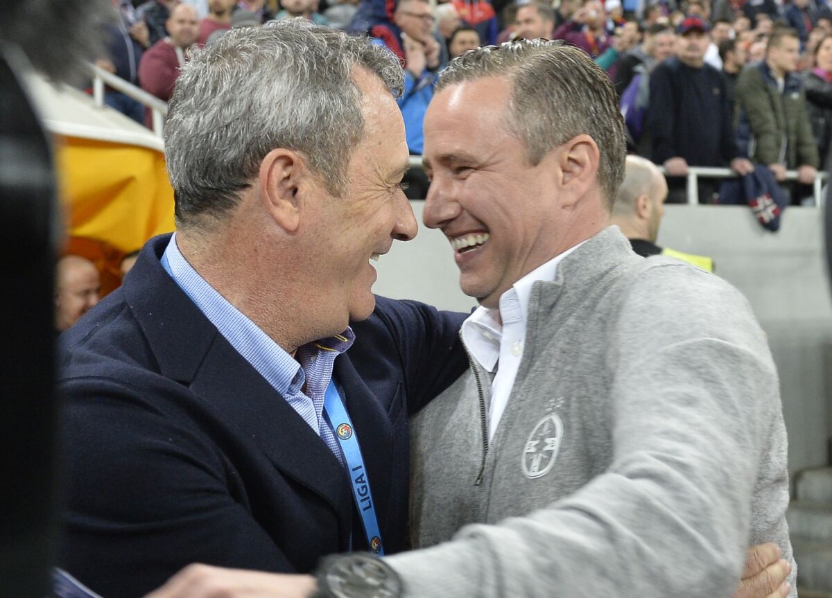 FOTO Vals, gramatică şi patimă » Steliştii şi dinamoviştii au colorat derby-ul dintre Steaua și Dinamo