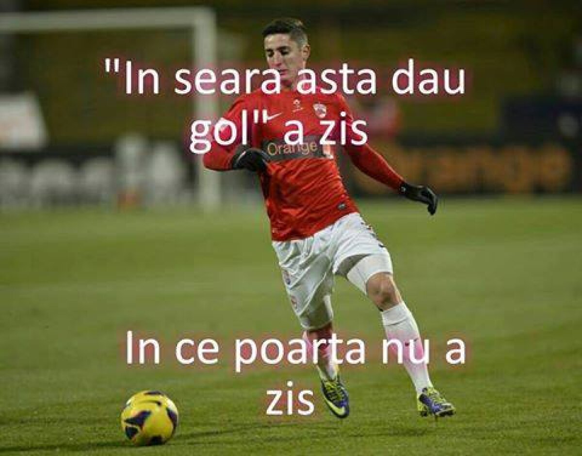 GALERIE FOTO Toate glumele despre Derby de România » Steliano Filip și coregrafia dinamovistă, luate în colimator