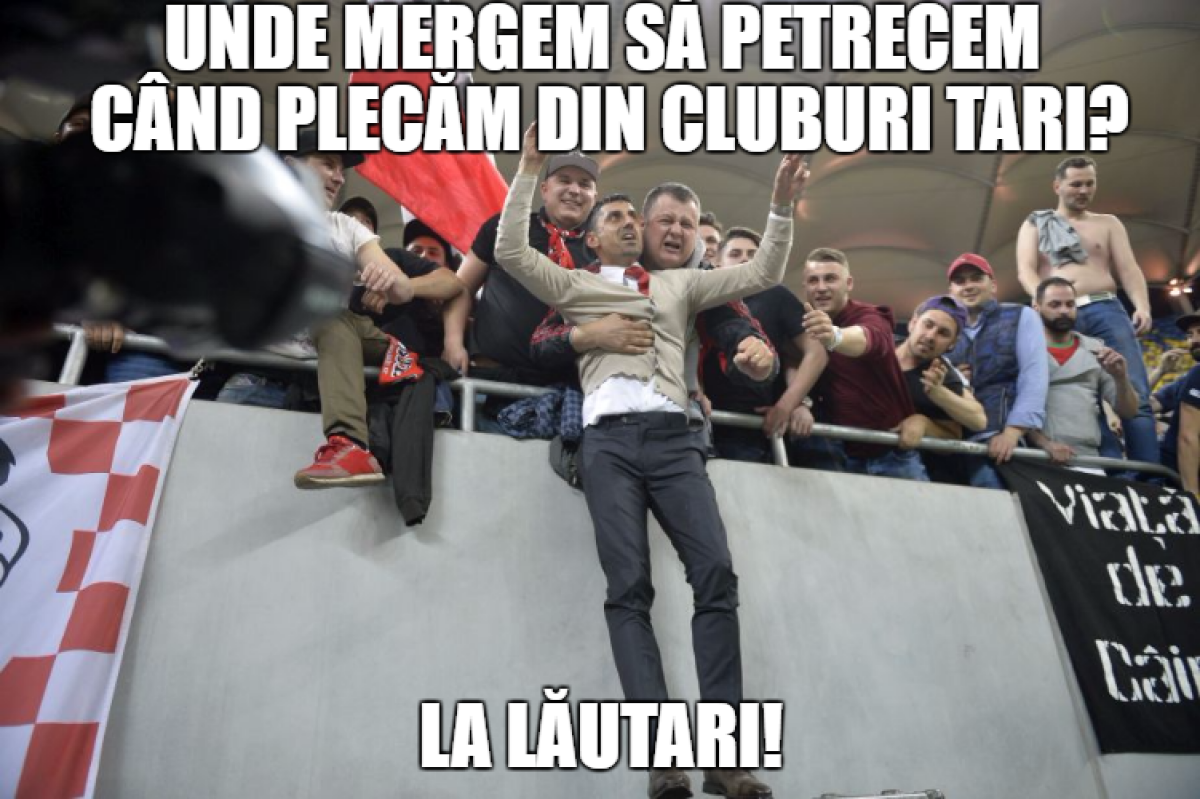 GALERIE FOTO Toate glumele despre Derby de România » Steliano Filip și coregrafia dinamovistă, luate în colimator