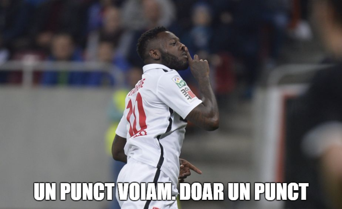 GALERIE FOTO Toate glumele despre Derby de România » Steliano Filip și coregrafia dinamovistă, luate în colimator