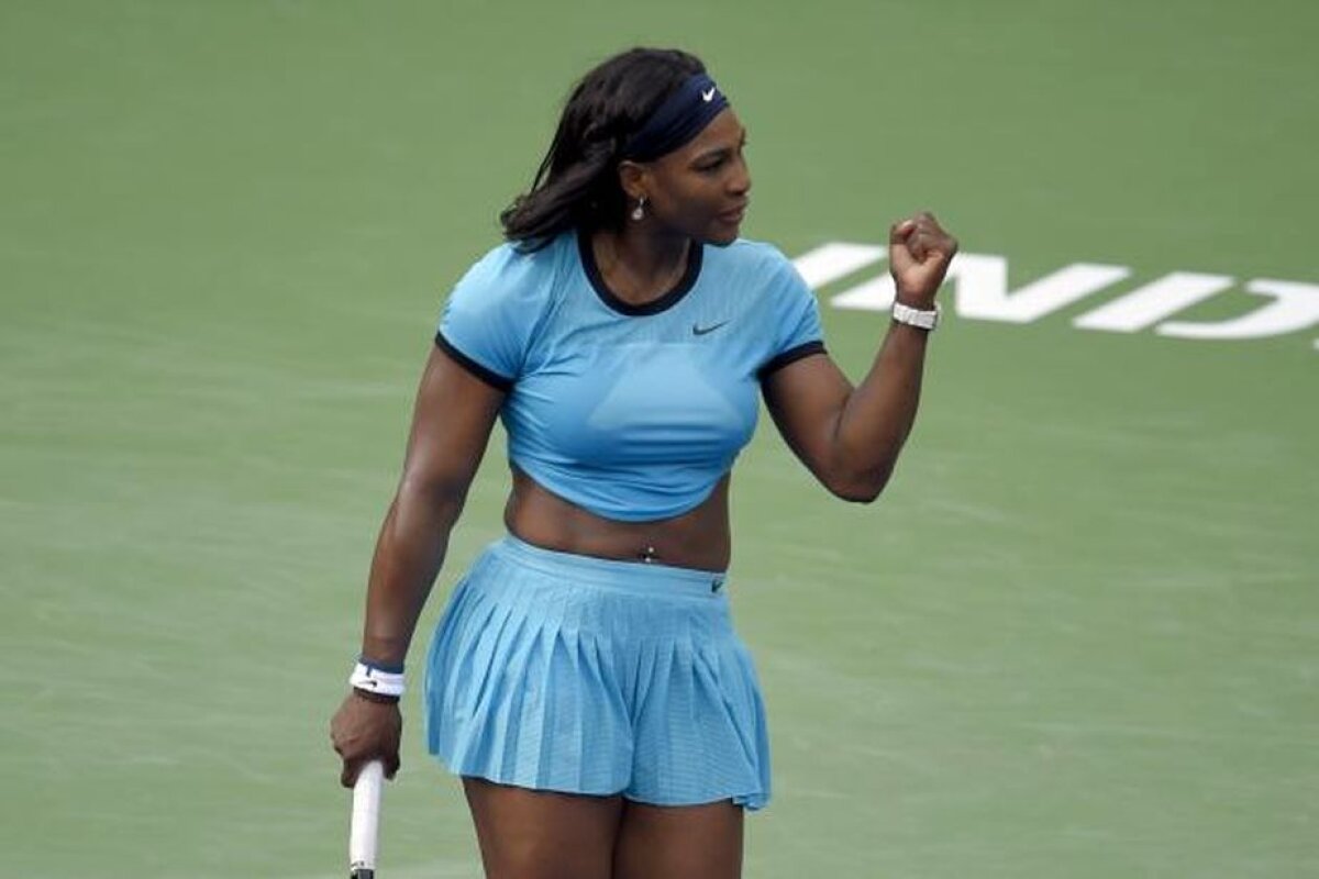 GALERIE FOTO Ipostaze super-sexy pentru Serena Williams! S-a pozat în lenjerie intimă și le-a arătat tot fanilor