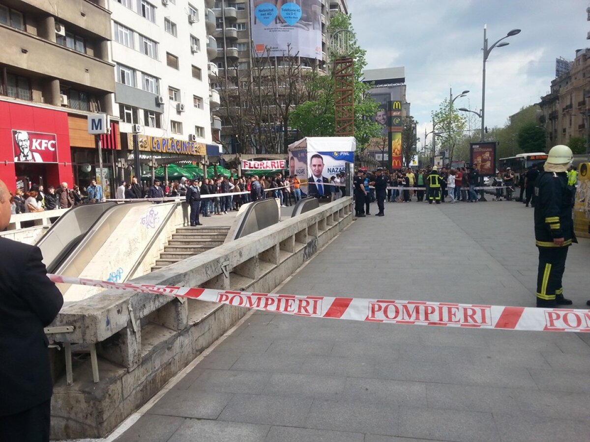 VIDEO Incendiul de la metrou a fost stins » Lista cu cele 8 persoane intoxicate