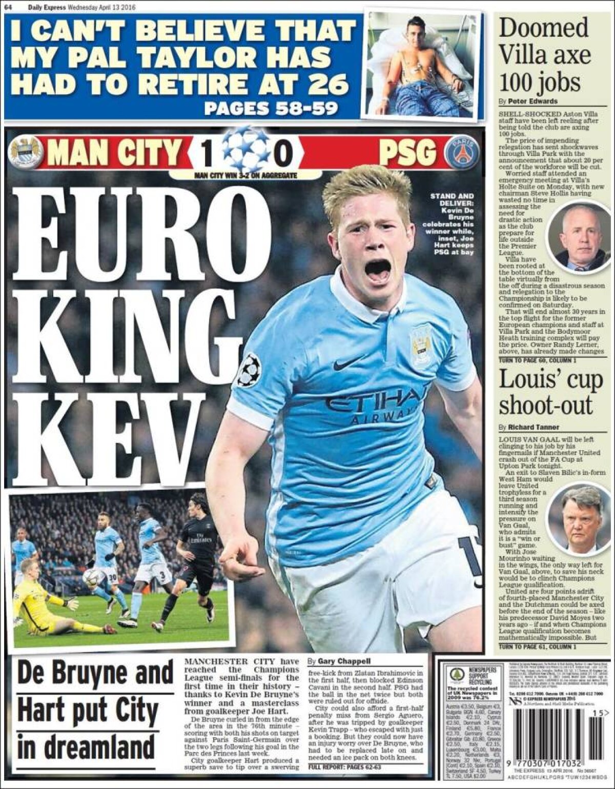 Ce scriu azi ziarele de sport din lume (13 aprilie 2016)