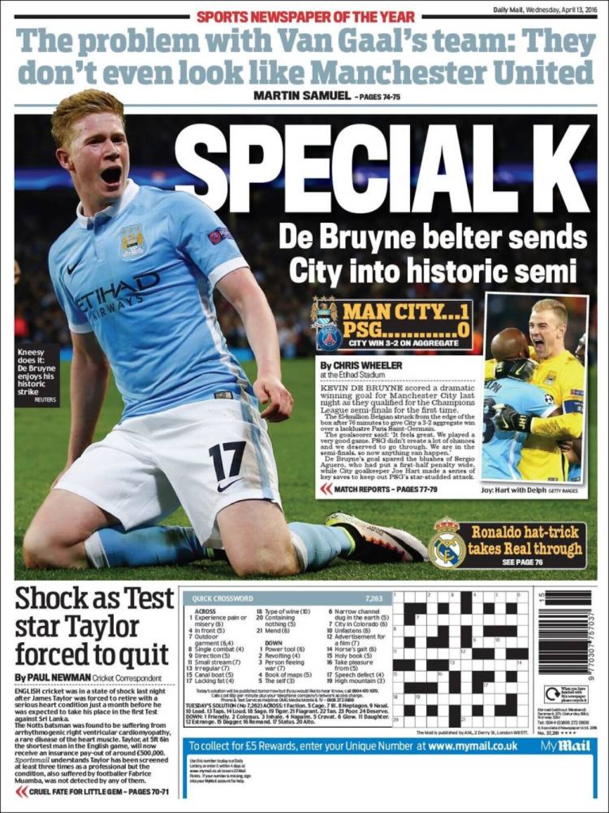 Ce scriu azi ziarele de sport din lume (13 aprilie 2016)