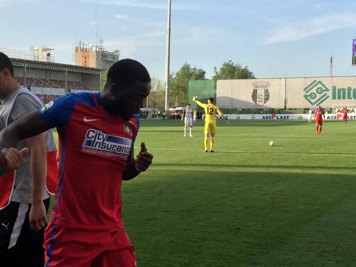 VIDEO Fază controversată la golul Stelei de la Giurgiu + FOTO cu accidentarea teribilă a lui Muniru: "Are multiple fracturi"