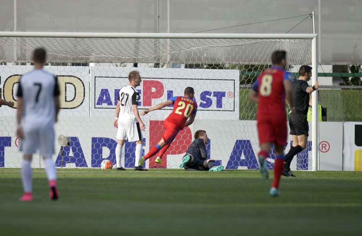VIDEO+FOTO Super-Bawab! Steaua e prima finalistă a Cupei Ligii, după ce a învins Astra, scor 2-0