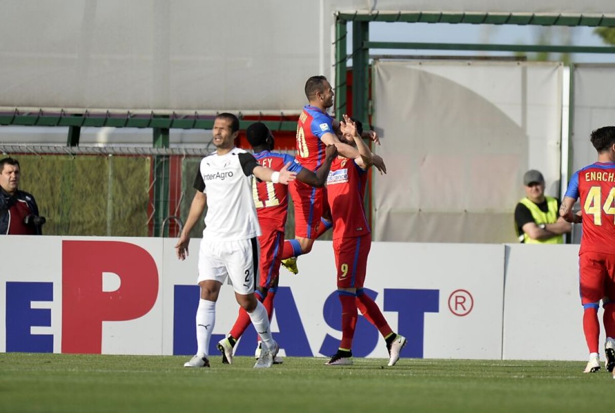 VIDEO+FOTO Super-Bawab! Steaua e prima finalistă a Cupei Ligii, după ce a învins Astra, scor 2-0