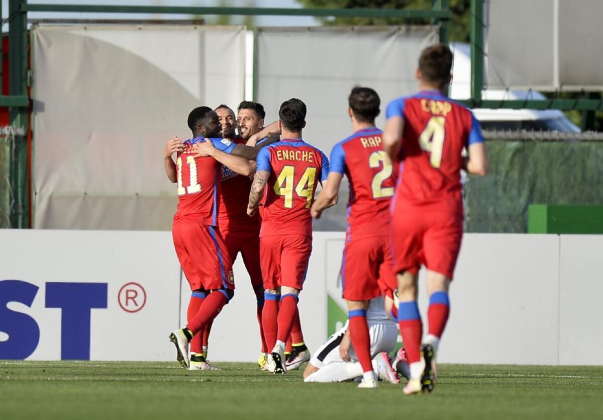 VIDEO+FOTO Super-Bawab! Steaua e prima finalistă a Cupei Ligii, după ce a învins Astra, scor 2-0
