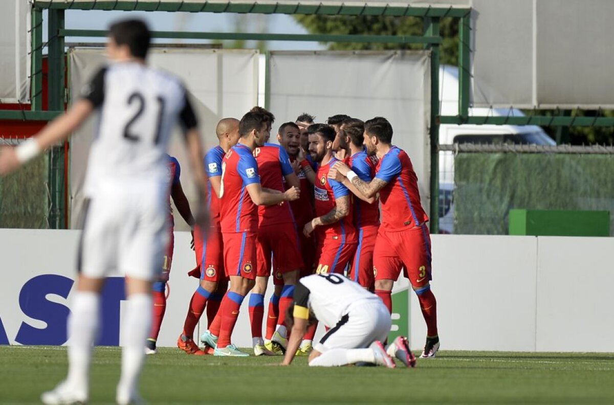 VIDEO+FOTO Super-Bawab! Steaua e prima finalistă a Cupei Ligii, după ce a învins Astra, scor 2-0