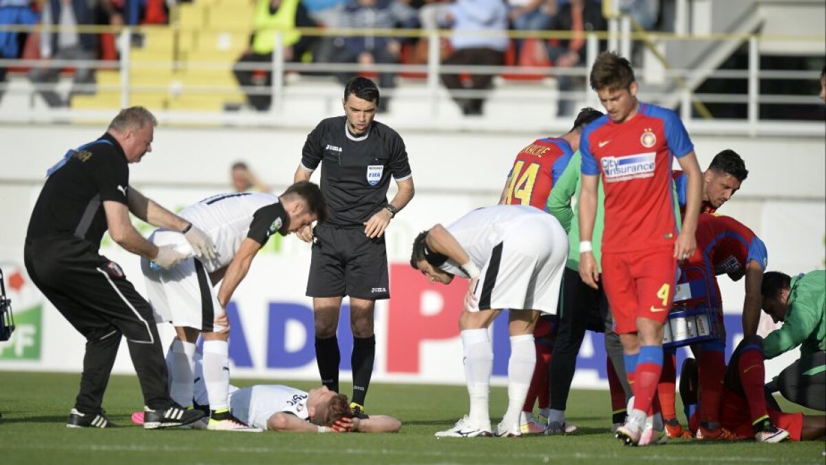 VIDEO+FOTO Super-Bawab! Steaua e prima finalistă a Cupei Ligii, după ce a învins Astra, scor 2-0
