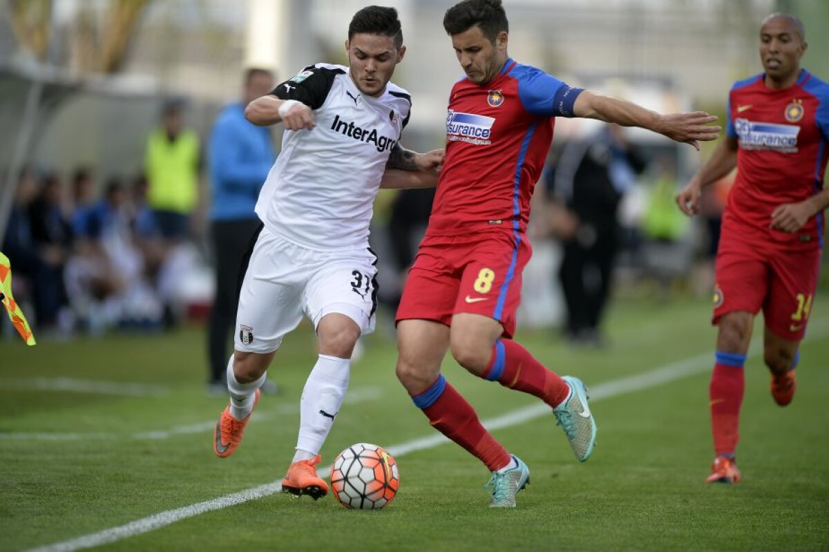 VIDEO+FOTO Super-Bawab! Steaua e prima finalistă a Cupei Ligii, după ce a învins Astra, scor 2-0