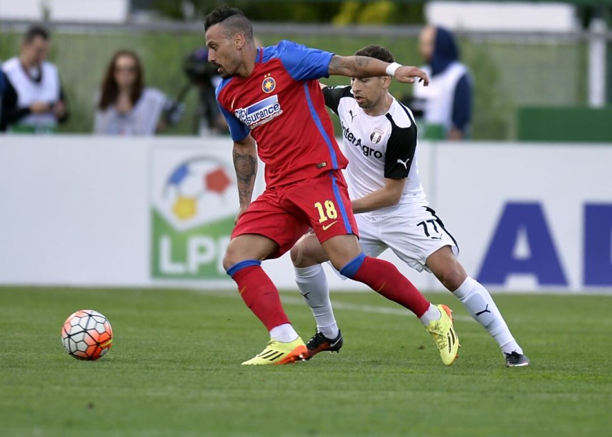 VIDEO+FOTO Super-Bawab! Steaua e prima finalistă a Cupei Ligii, după ce a învins Astra, scor 2-0