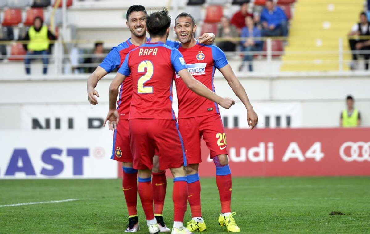 VIDEO+FOTO Super-Bawab! Steaua e prima finalistă a Cupei Ligii, după ce a învins Astra, scor 2-0