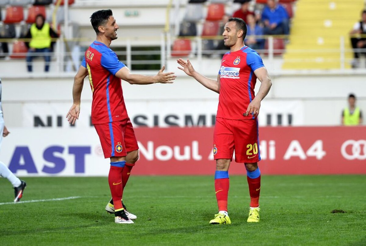 VIDEO+FOTO Super-Bawab! Steaua e prima finalistă a Cupei Ligii, după ce a învins Astra, scor 2-0