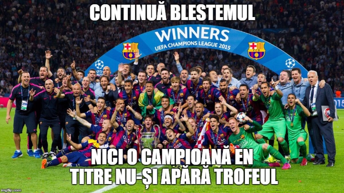 15 meme-uri pe care nu trebuie să le ratezi, despre dezastrul Barcelonei! Cum au fost ironizați catalanii după eliminarea cu Atletico