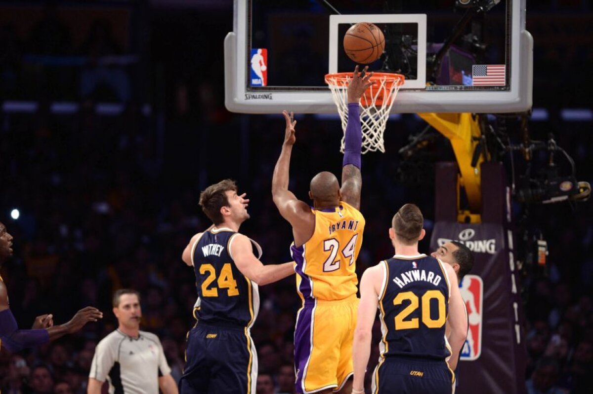 VIDEO+FOTO Mamba out! Retragere de poveste pentru Kobe Bryant: victorie și 60 de puncte la ultimul meci după 20 de ani în tricoul lui Lakers