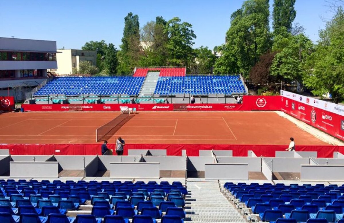 FOTO Începe ultima ediție a BRD Năstase Țiriac Trophy! Organizatorii au prezentat noul teren principal 