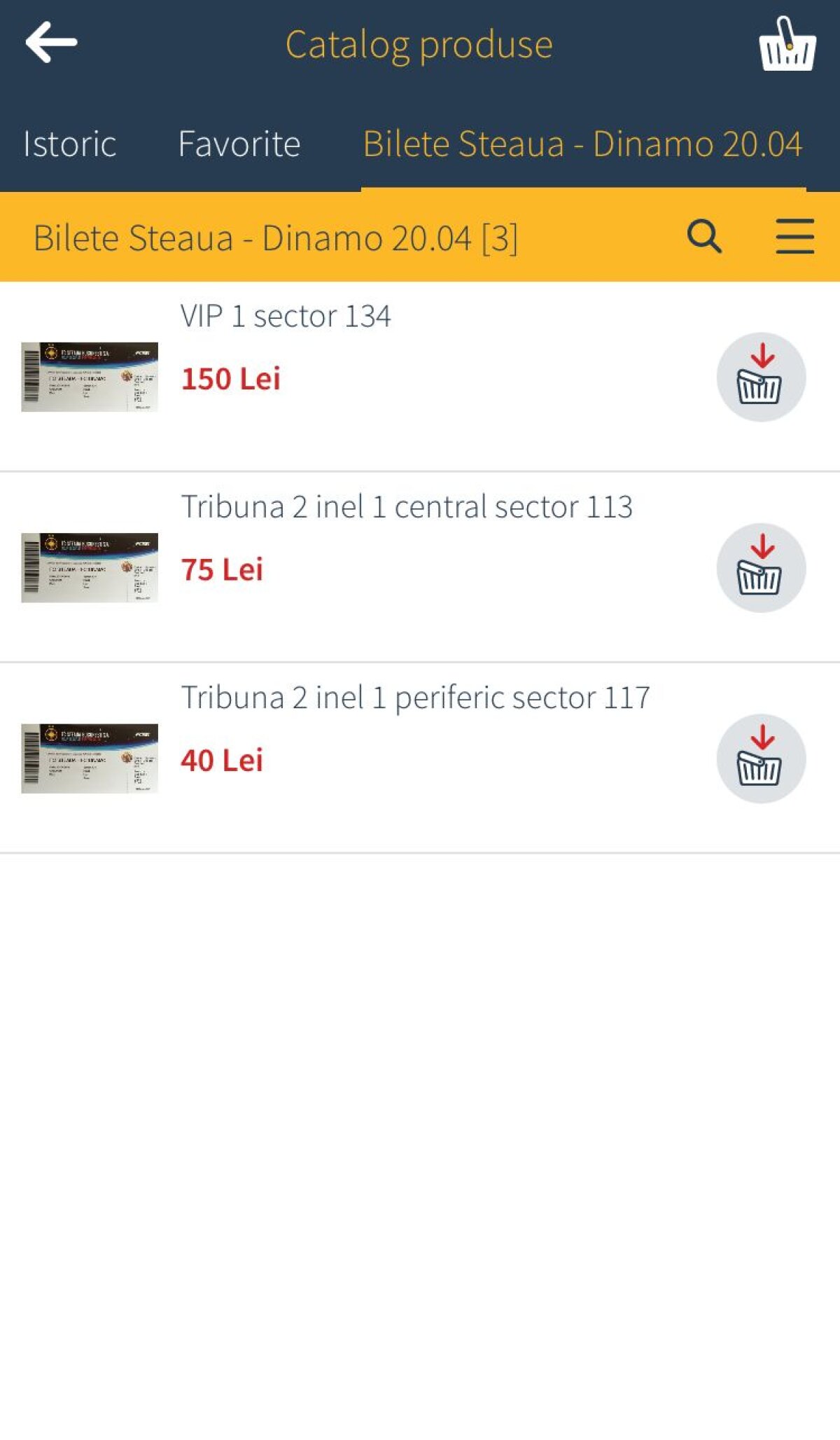  Comanzi acum, primești biletul în 2 ore! Biletele la Steaua-Dinamo pot fi cumpărate printr-o aplicație de mobil