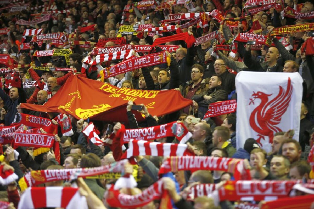 VIDEO+FOTO Scene cu adevărat mărețe pe străzile din Liverpool » Asta se întâmplă când suporterii "cormoranilor" își unesc forțele cu cei ai lui Dortmund