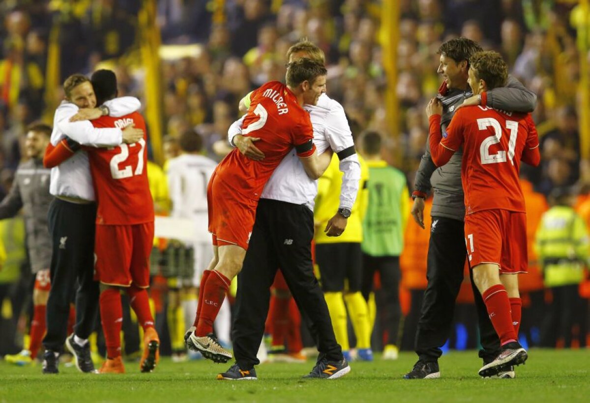 VIDEO+FOTO » Meci de infarct la Liverpool - Dortmund + Lucescu a făcut scorul serii. Sevilla - Athletic Bilbao s-a decis la penalty-uri!