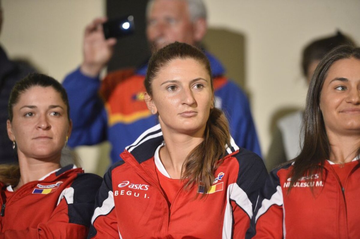 Zâmbete de baraj » Irina Begu și Angelique Kerber deschid azi întâlnirea care va determina echipa ce rămâne în Grupa Mondială