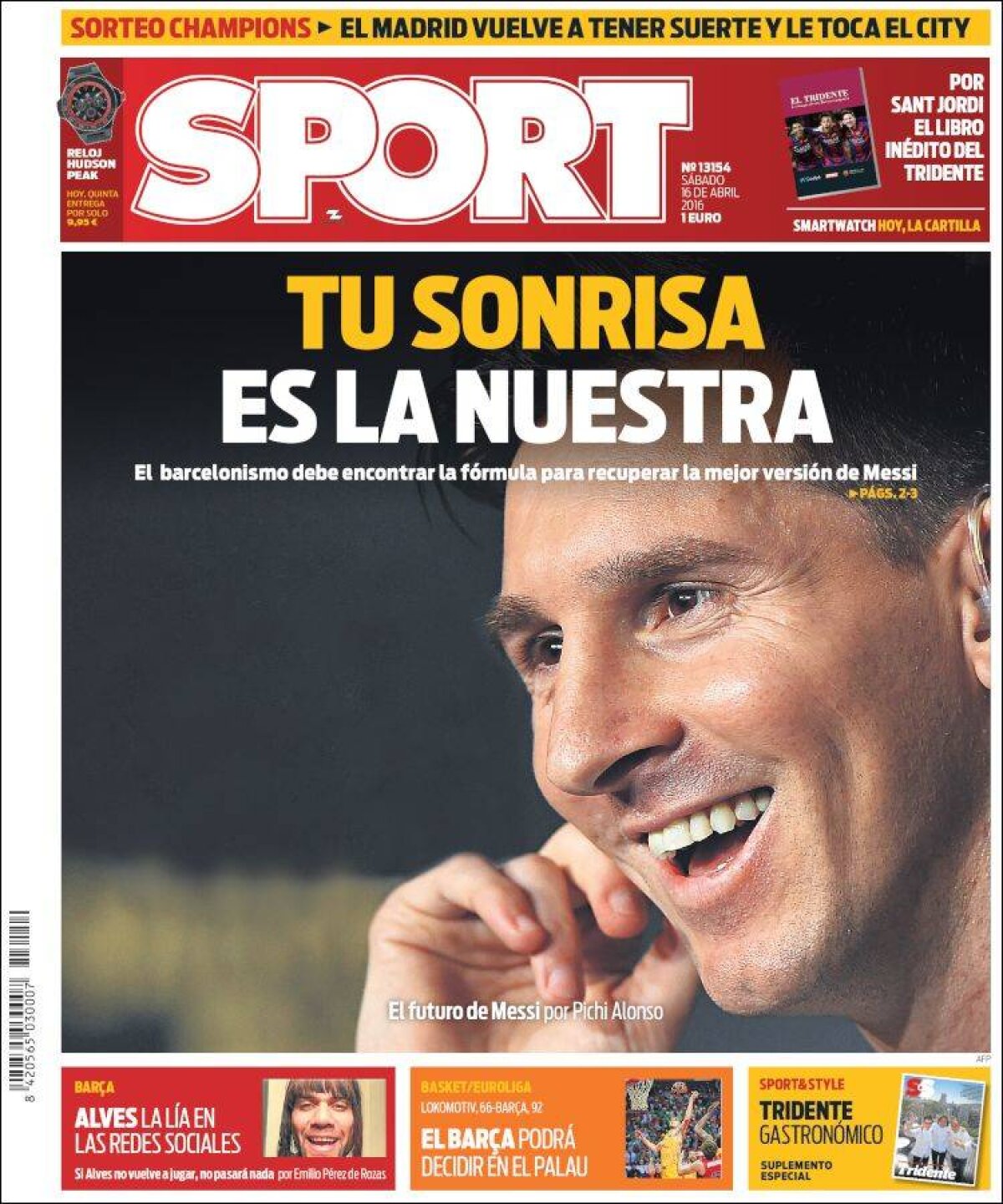 Ce scriu azi ziarele de sport din lume (16 aprilie 2016)