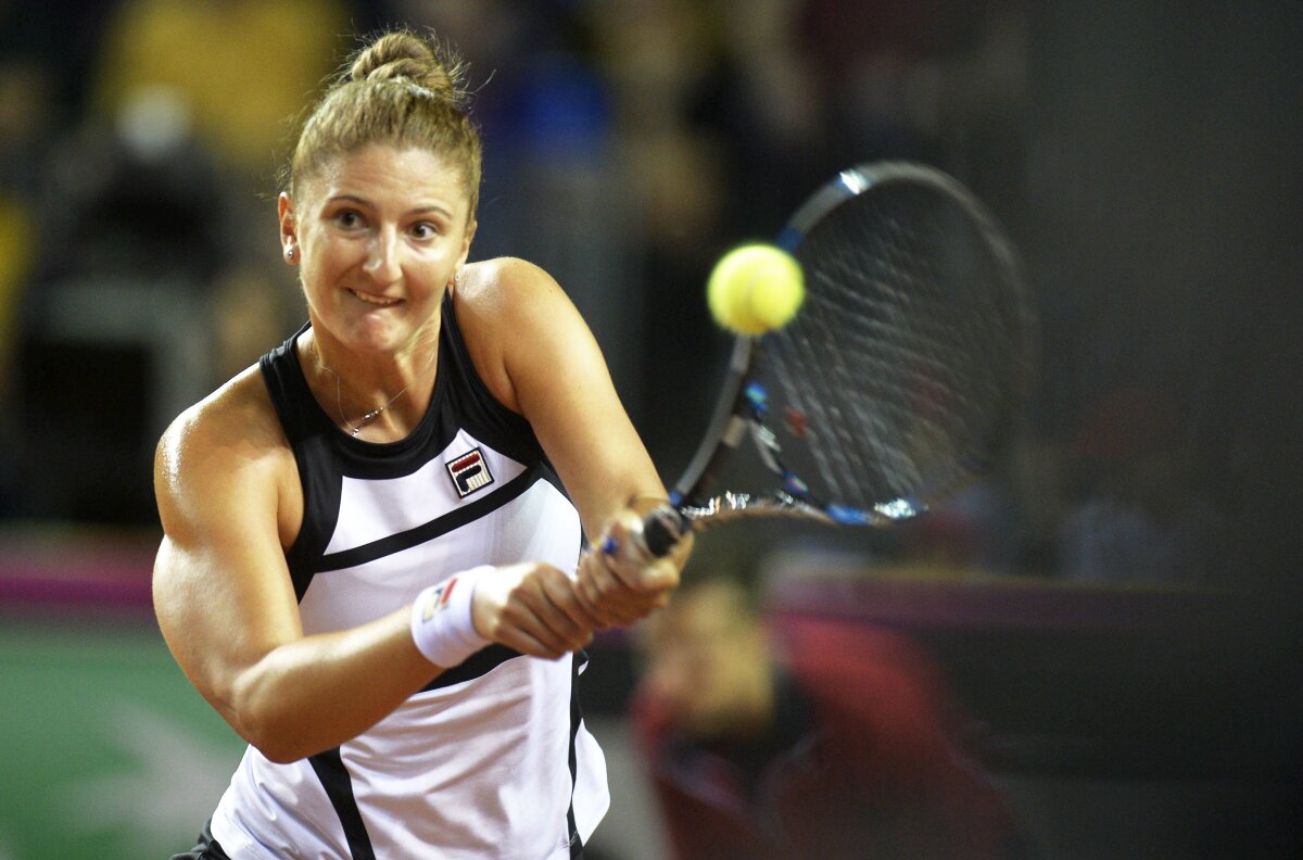 FOTO Fed Cup » România-Germania 1-1! Begu, învinsă de Kerber. Halep se impune în fața lui Petkovici!