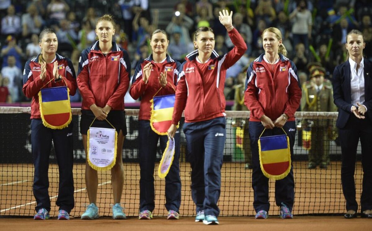 FOTO Fed Cup » România-Germania 1-1! Begu, învinsă de Kerber. Halep se impune în fața lui Petkovici!