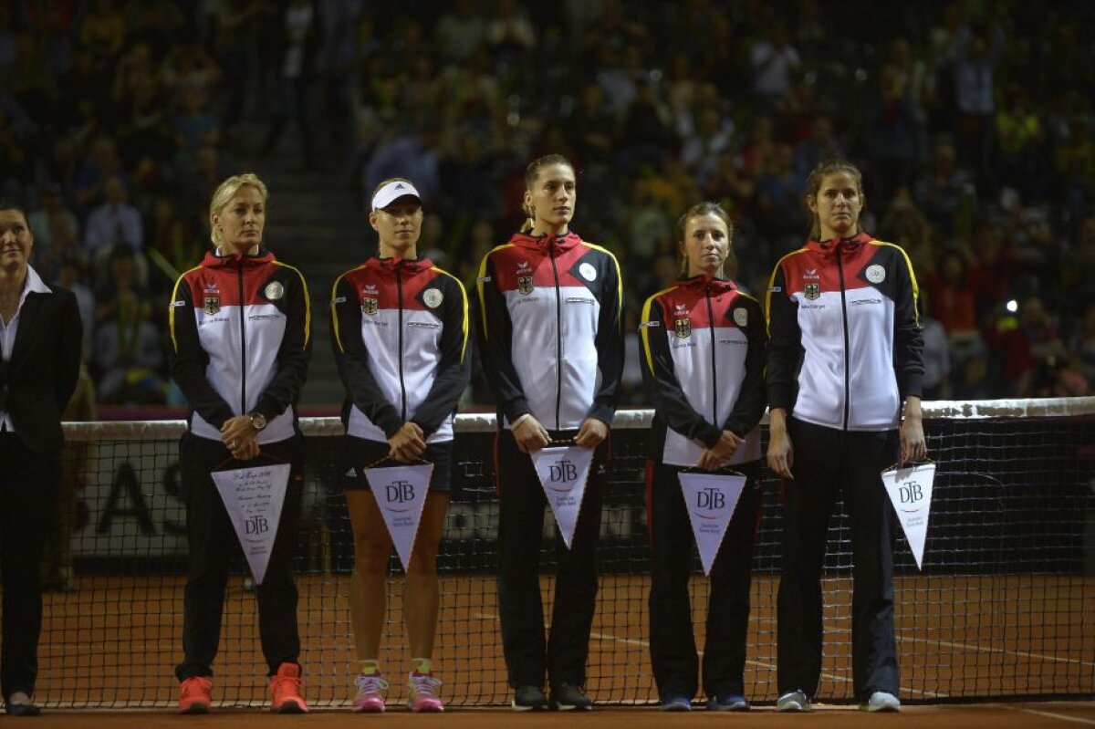 GALERIE FOTO Imagini de excepție de la prezentarea echipelor de Fed Cup! Atmosferă fantastică la Cluj