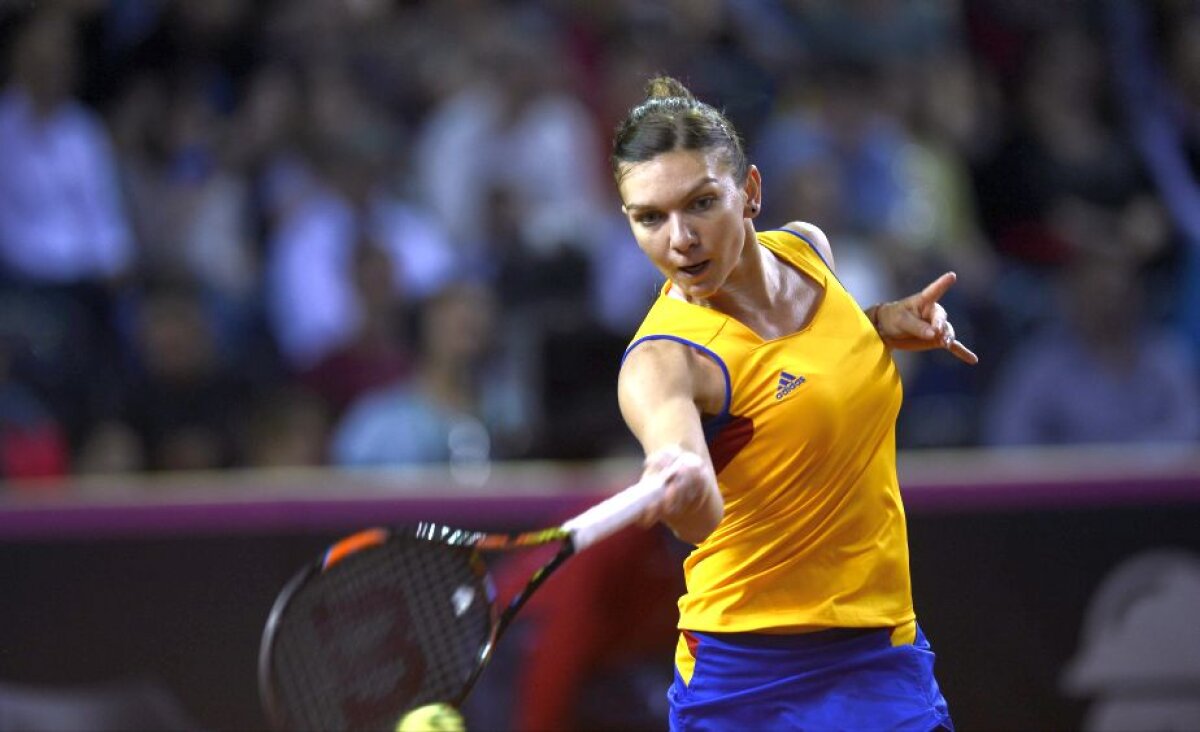 FOTO Fed Cup » România-Germania 1-1! Begu, învinsă de Kerber. Halep se impune în fața lui Petkovici!