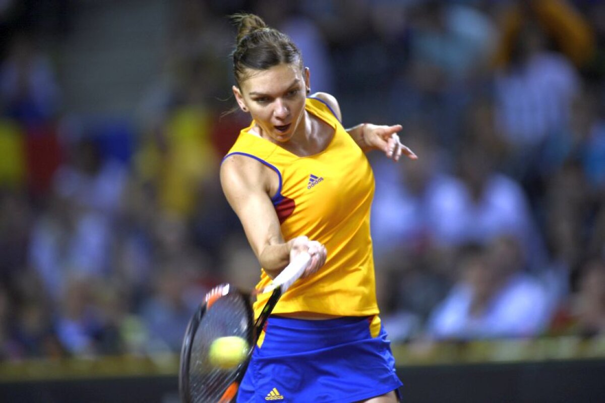 FOTO Fed Cup » România-Germania 1-1! Begu, învinsă de Kerber. Halep se impune în fața lui Petkovici!