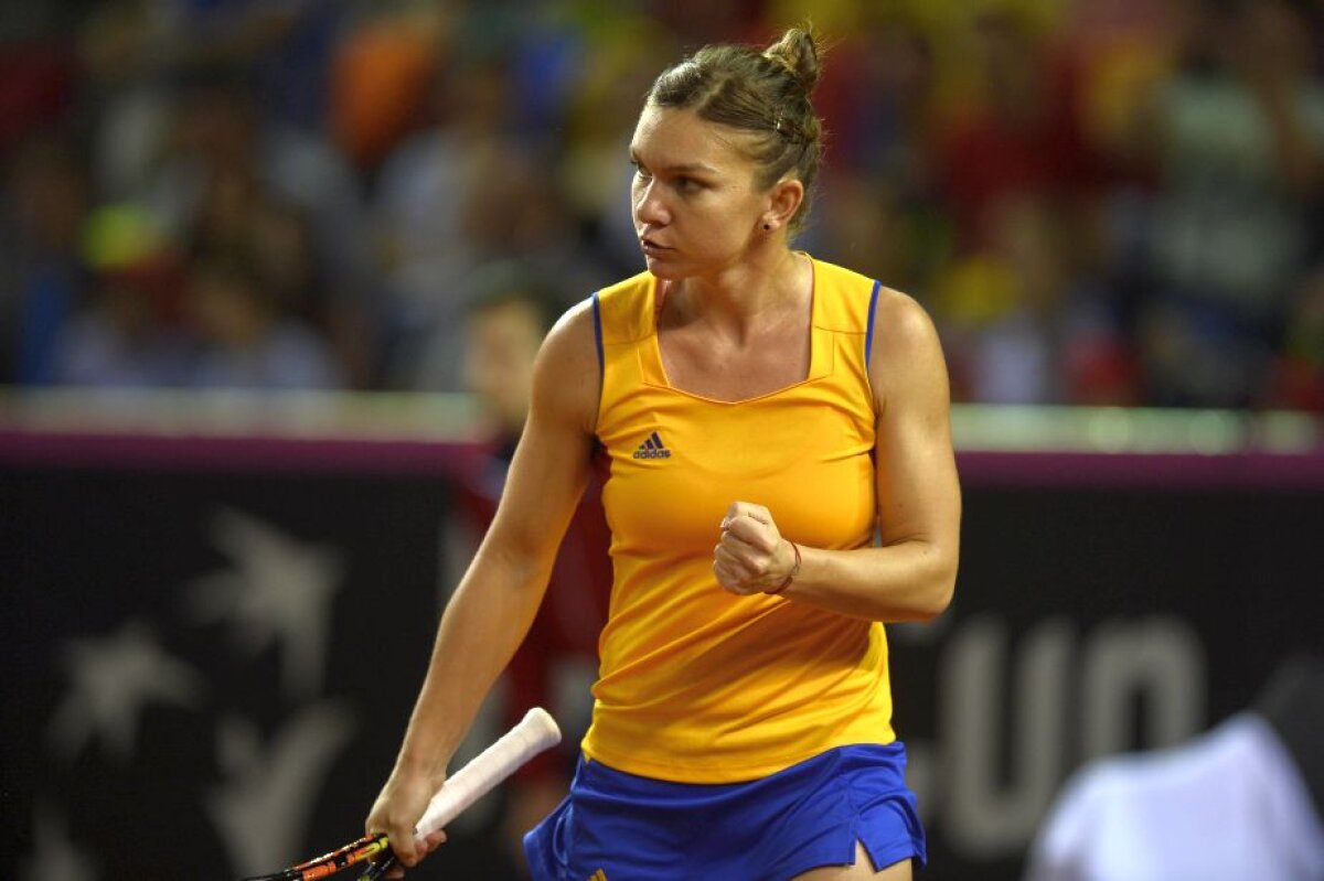 FOTO Fed Cup » România-Germania 1-1! Begu, învinsă de Kerber. Halep se impune în fața lui Petkovici!
