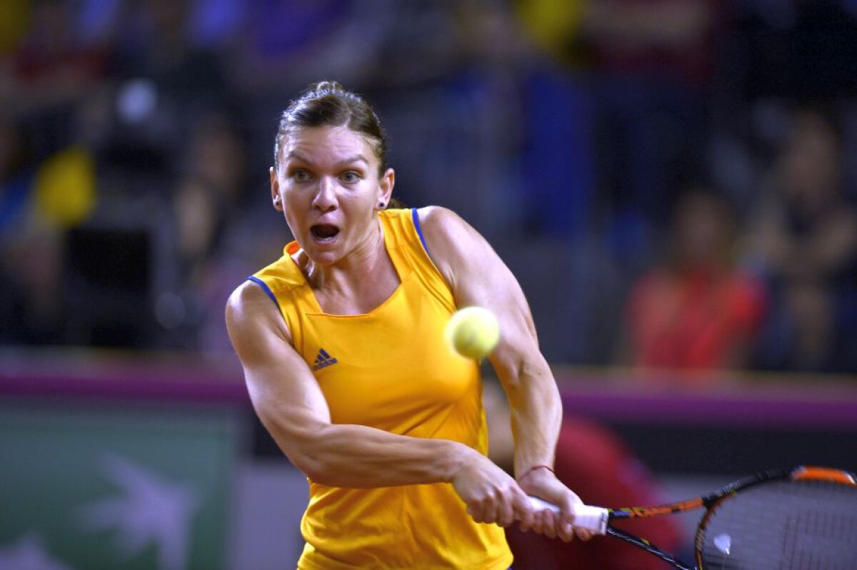 FOTO Fed Cup » România-Germania 1-1! Begu, învinsă de Kerber. Halep se impune în fața lui Petkovici!