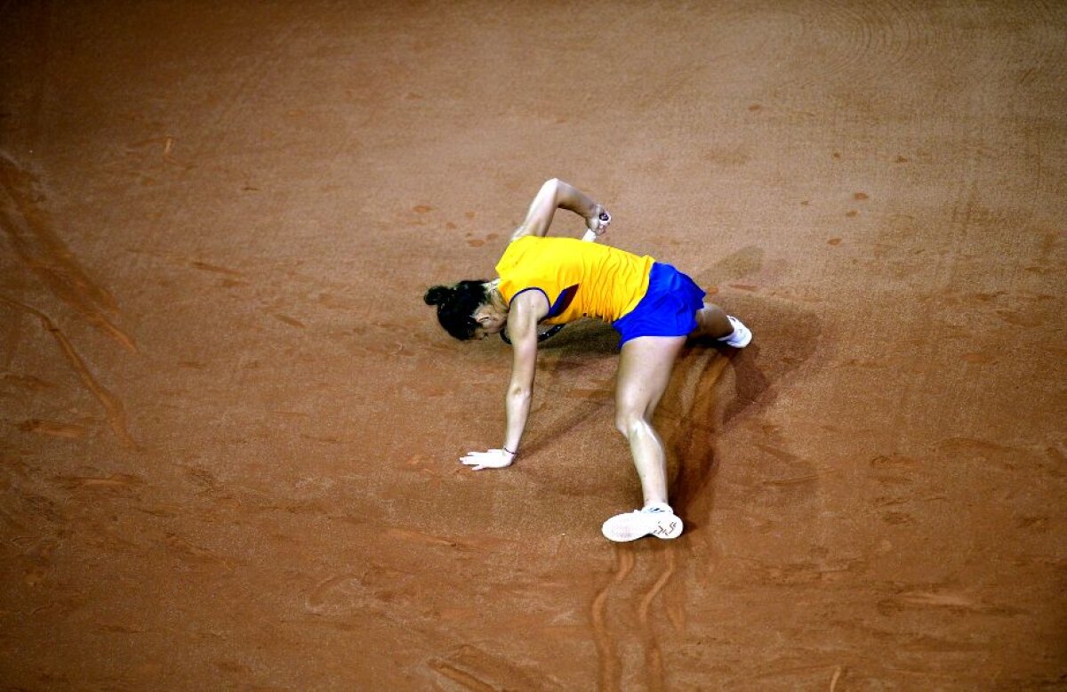 Halep susține că nu va avea probleme după căzătura de azi: "Indiferent cum voi juca, trebuie să câștig"