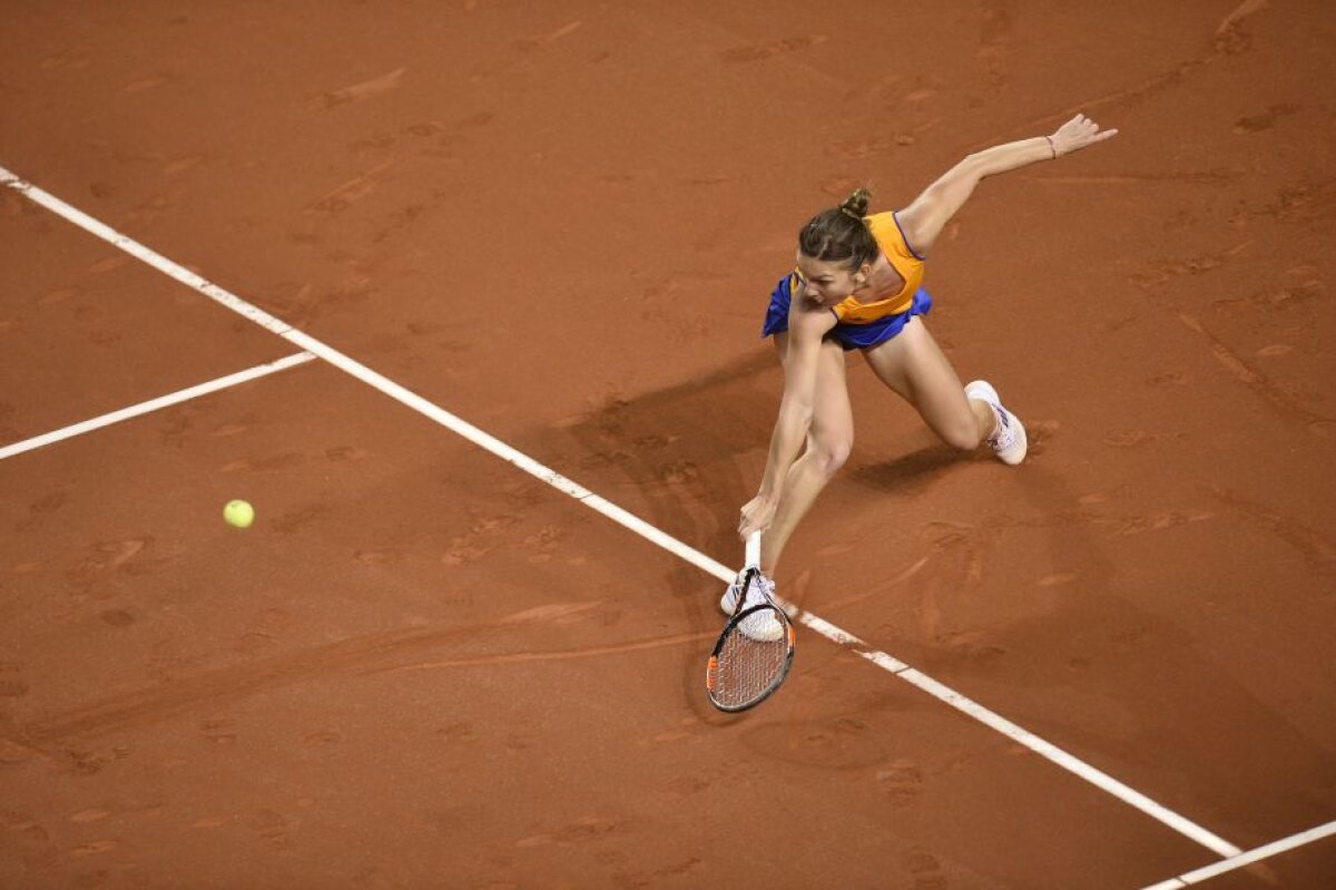FOTO Fed Cup » România-Germania 1-1! Begu, învinsă de Kerber. Halep se impune în fața lui Petkovici!