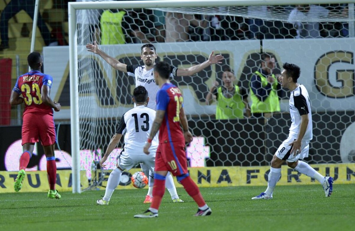 VIDEO + FOTO Astra, la un pas de primul titlu de campioană din istorie! Victorie uriașă pentru trupa lui Șumudică, 2-0 cu Steaua în finala campionatului