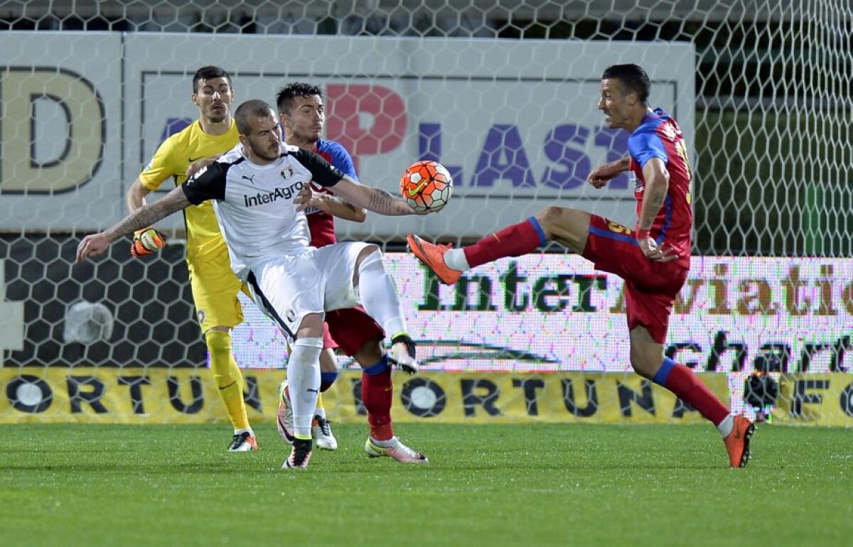 FOTO Ce a făcut Șumudică după golul de 2-0 al lui Alibec cu Steaua