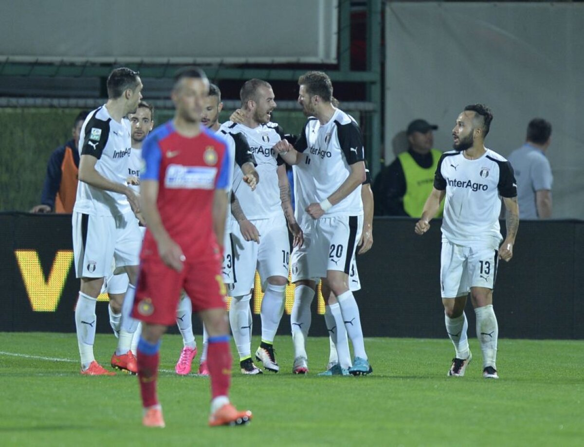 VIDEO + FOTO Astra, la un pas de primul titlu de campioană din istorie! Victorie uriașă pentru trupa lui Șumudică, 2-0 cu Steaua în finala campionatului